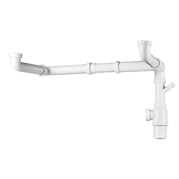 CONJUNTO SIFÃO 2C SALVA ESPAÇO TEKA – 61001104