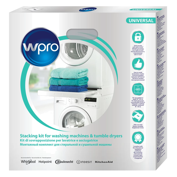 KIT UNIÃO UNIVERSAL C/ PRATELEIRA DESLIZANTE WPRO – SKS101