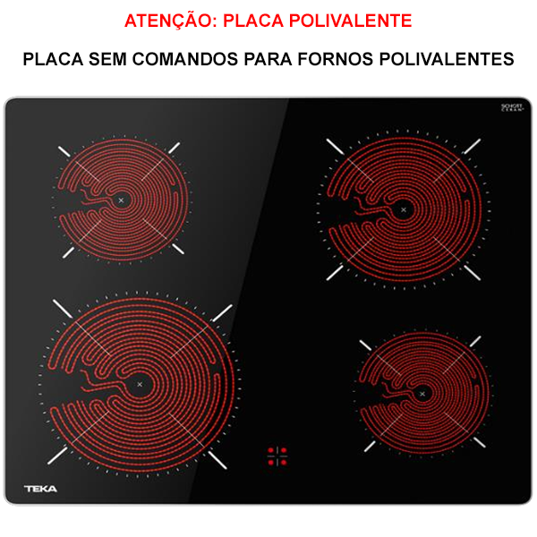 PLACA ENCASTRAR TEKA – TTC 64010 CRD BK