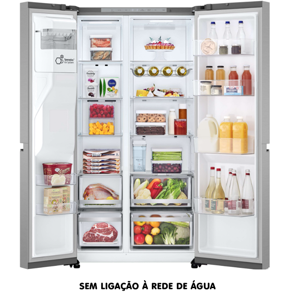 FRIGORÍFICO SIDE BY SIDE LG – GSLE 81 PYBD