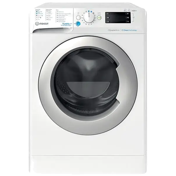 MÁQUINA DE LAVAR E SECAR ROUPA INDESIT – BDE 107436 WSV SPT