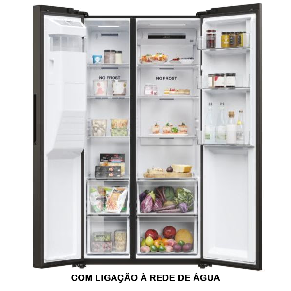 FRIGORÍFICO SIDE BY SIDE HAIER – HSR5918DIPB