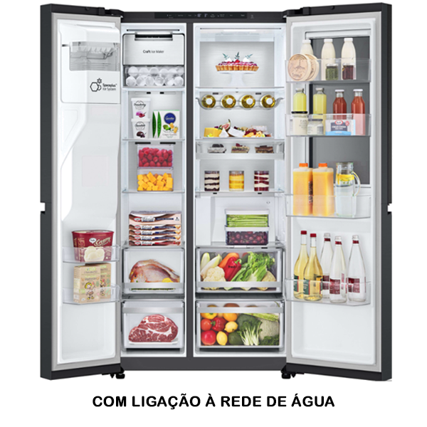 FRIGORÍFICO SIDE BY SIDE LG – GSXE 90 EVDD