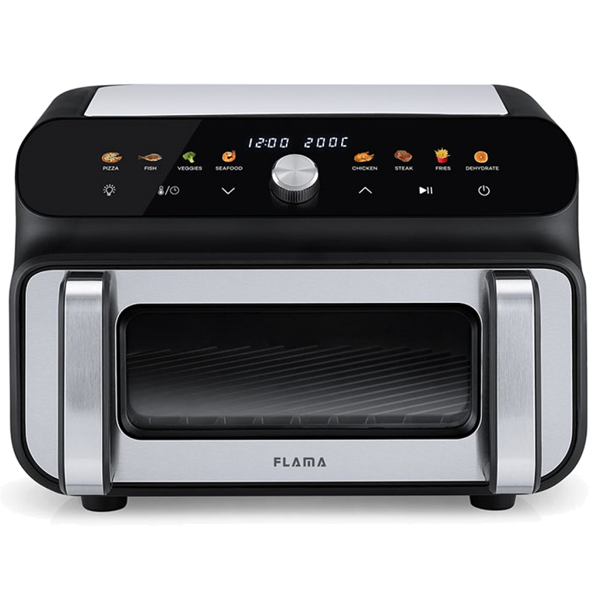 GRELHADOR SEM FUMOS E FRITADEIRA SEM ÓLEO FLAMA – 678 FL