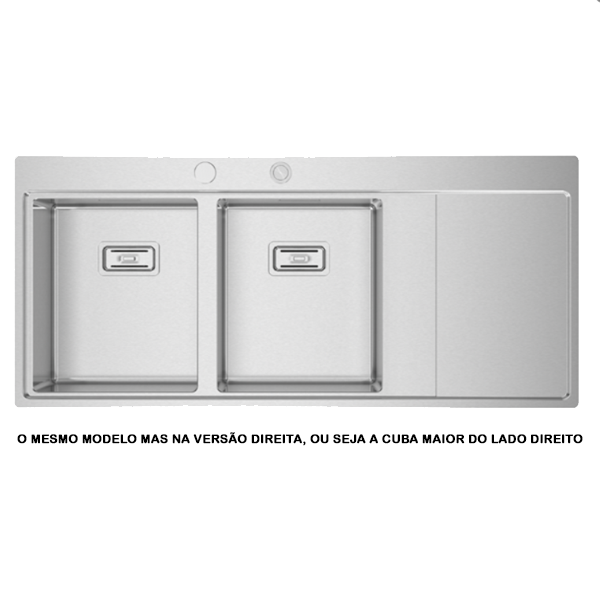 LAVA LOUÇA DIREITO ESCOVADO RODI – XERON 116 – I08X2MO2F248A2