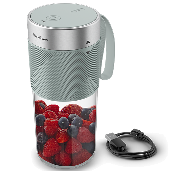 LIQUIDIFICADORA MOULINEX  LIGHT MIX  ON THE GO BLEU – LM1C0410