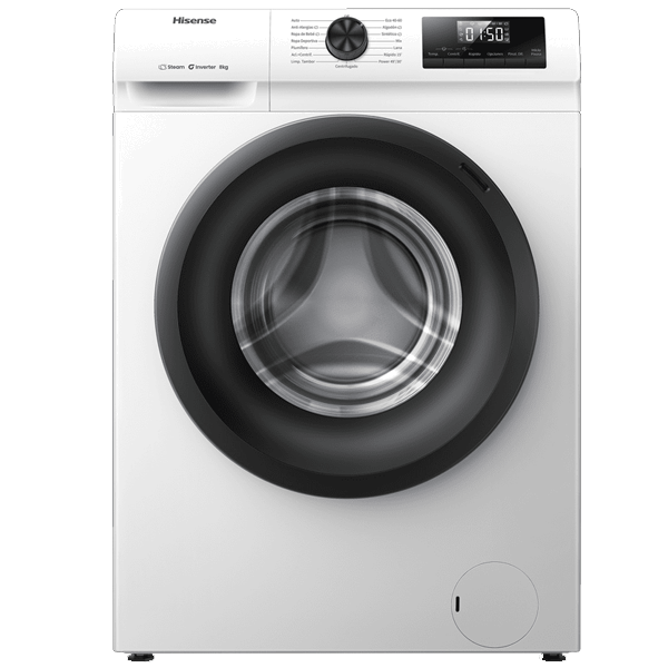 MÁQUINA DE LAVAR ROUPA HISENSE – WF1Q8041BW