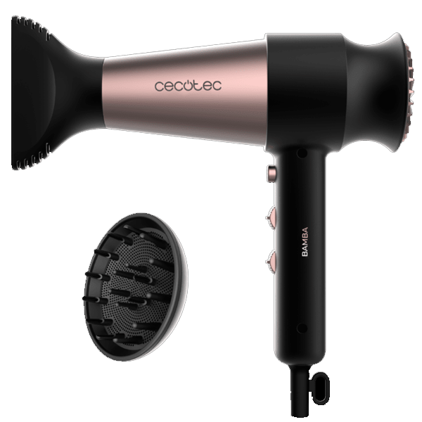 SECADOR DE CABELO CECOTEC – BAMBA IONICARE ROCKSTAR RETRO