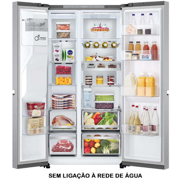 FRIGORÍFICO SIDE BY SIDE LG – GSLE91MBAB