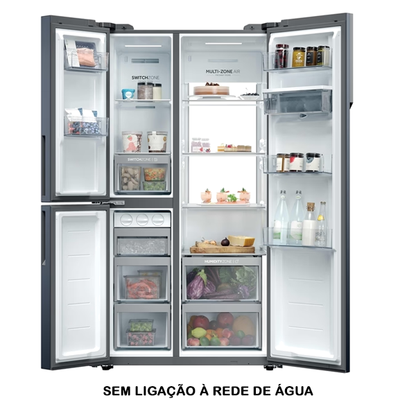 FRIGORÍFICO SIDE BY SIDE HAIER – HSPR79F18EWMB