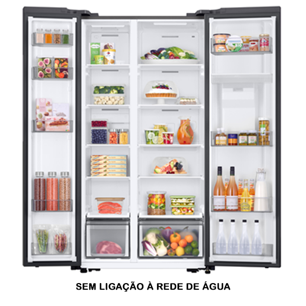 FRIGORÍFICO SIDE BY SIDE SAMSUNG – RS57DG410EM9EF